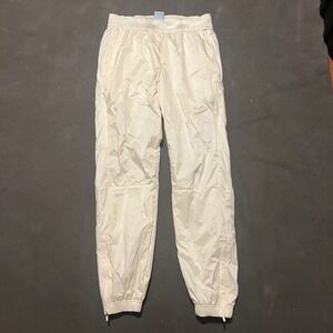 Nike x Nocta Men's Sail White Woven Track Pants Size XS Golf Windbreaker